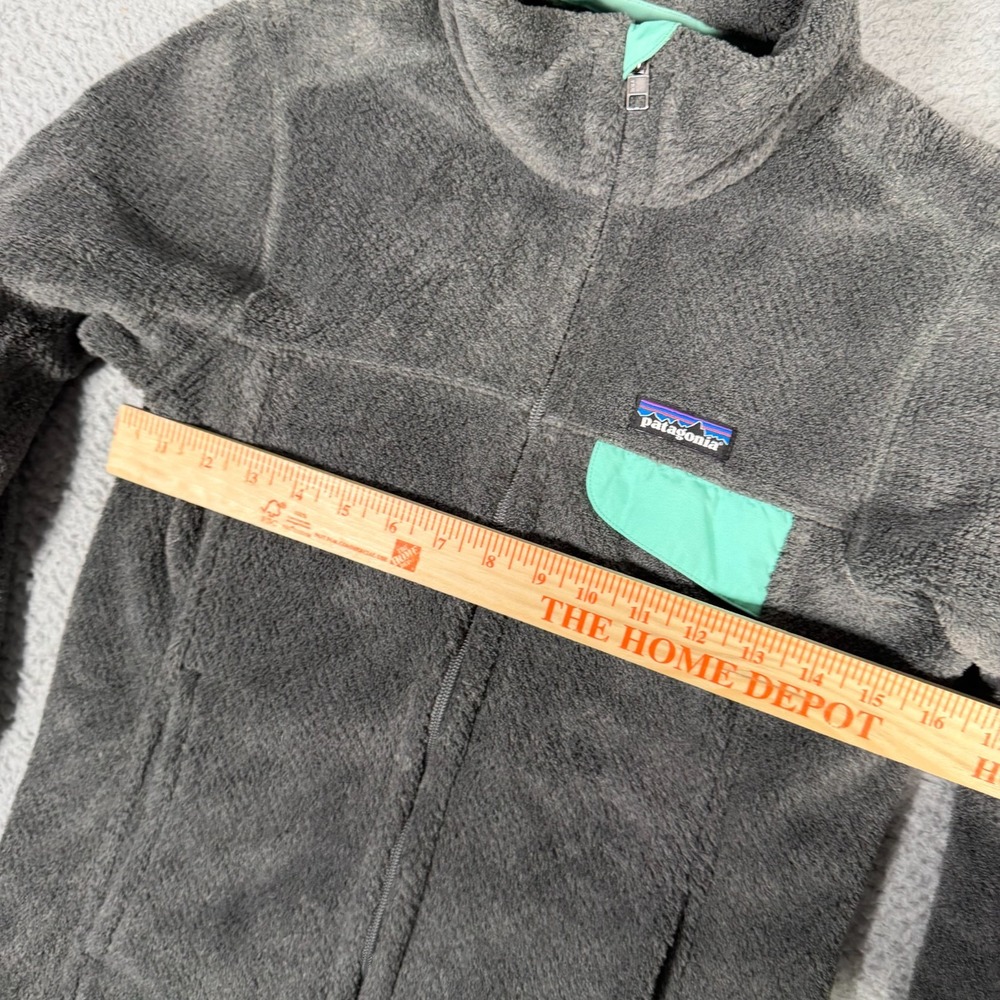Patagonia Jacket Womens Small Gray Re Tool Fleece Full Zip Outdoor Polartec - Picture 4 of 8